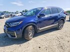 2022 Honda Cr-v Touring Blue vin: 5J6RT6H98NL030688