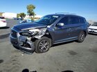 2016 Infiniti Qx60 Base Gray vin: 5N1AL0MM8GC527295