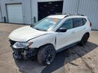 2017 Nissan Rogue Sv Белый vin: 5N1AT2MT0HC882921