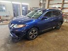 2017 Nissan Rogue Sl Blue vin: 5N1AT2MT4HC770221