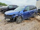 2018 Nissan Pathfinder Sv Синий vin: 5N1DR2MM2JC665543
