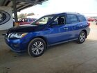 2018 Nissan Pathfinder S Blue vin: 5N1DR2MM8JC658385