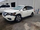 2018 Nissan Pathfinder S White vin: 5N1DR2MN1JC614043