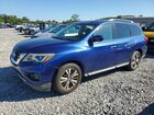 2018 Nissan Pathfinder Sv Blue vin: 5N1DR2MN6JC605483