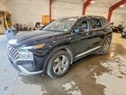 2022 Hyundai Santa Fe Sel Черный vin: 5NMS2DAJ8NH379600