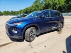 2020 Hyundai Santa Fe Sel 2.0t Blue vin: 5NMS3CAA4LH200781