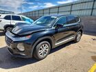 2020 Hyundai Santa Fe Sel Black vin: 5NMS3CAD7LH192590