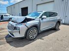 2021 Hyundai Santa Fe Limited Silver vin: 5NMS44ALXMH328058
