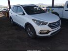 2017 Hyundai Santa Fe Sport 2.4l White vin: 5NMZU3LB7HH043160
