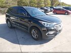 2017 Hyundai Santa Fe Sport 2.4l Black vin: 5NMZU3LBXHH047347