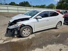 2017 Hyundai Elantra Se White vin: 5NPD74LF0HH063909