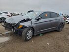 2018 Hyundai Elantra Se Gray vin: 5NPD74LF1JH383312