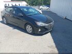 2019 Hyundai Elantra Se Black vin: 5NPD74LF3KH475863
