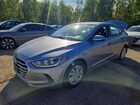 2017 Hyundai Elantra Se Silver vin: 5NPD74LF8HH089884
