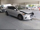 2018 Hyundai Elantra Se Silver vin: 5NPD74LFXJH376102