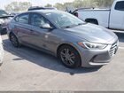 2018 Hyundai Elantra Sel Gray vin: 5NPD84LF1JH241104