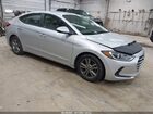 2017 Hyundai Elantra Se Silver vin: 5NPD84LF2HH162616