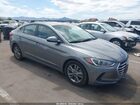 2018 Hyundai Elantra Sel Gray vin: 5NPD84LF2JH305960