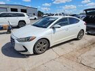 2017 Hyundai Elantra Se White vin: 5NPD84LF5HH115077