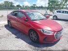 2017 Hyundai Elantra Se Red vin: 5NPD84LF5HH184500