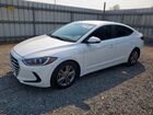2017 Hyundai Elantra Se White vin: 5NPD84LF5HH187672