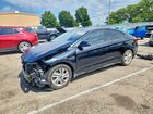 2020 Hyundai Elantra Sel Black vin: 5NPD84LF5LH608587
