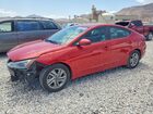 2020 Hyundai Elantra Sel Красный vin: 5NPD84LF8LH530645