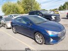 2020 Hyundai Elantra Sel Blue vin: 5NPD84LF8LH560759