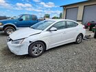 2020 Hyundai Elantra Sel White vin: 5NPD84LF9LH568000