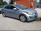 2016 Hyundai Elantra Se Gray vin: 5NPDH4AE2GH742344