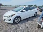 2016 Hyundai Elantra Se White vin: 5NPDH4AE3GH701544