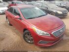 2016 Hyundai Sonata Se Бордовый vin: 5NPE24AF0GH283846