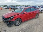 2019 Hyundai Sonata Se Красный vin: 5NPE24AF0KH812575