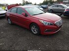 2017 Hyundai Sonata Red vin: 5NPE24AF1HH489467