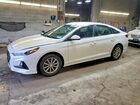 2019 Hyundai Sonata Se White vin: 5NPE24AF1KH795589