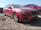 2017 Hyundai Sonata Se Red vin: 5NPE24AF2HH495262