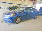 2017 Hyundai Sonata Se Blue vin: 5NPE24AF6HH574918