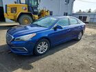 2017 Hyundai Sonata Base Blue vin: 5NPE24AF6HH595297