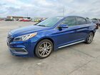 2017 Hyundai Sonata Sport 2.0t Синий vin: 5NPE34AB8HH558178