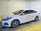2019 Hyundai Sonata Sel White vin: 5NPE34AF1KH732375