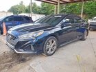 2018 Hyundai Sonata Sport Black vin: 5NPE34AF2JH689616