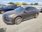 2017 Hyundai Sonata Sport Gray vin: 5NPE34AF3HH475485