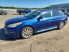 2017 Hyundai Sonata Limited Синий vin: 5NPE34AF3HH536883