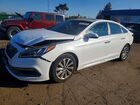 2017 Hyundai Sonata Sport White vin: 5NPE34AF7HH509444