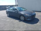 2021 Hyundai Elantra Se Gray vin: 5NPLL4AGXMH048198