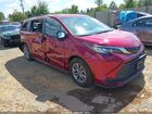 2021 Toyota Sienna Le Maroon vin: 5TDBSKFC8MS020502