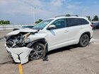 2018 Toyota Highlander Le White vin: 5TDBZRFH8JS800494