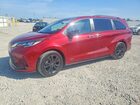 2021 Toyota Sienna Xse Red vin: 5TDDRKEC8MS031179