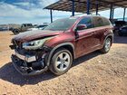 2018 Toyota Highlander Limited Maroon vin: 5TDDZRFH3JS875211
