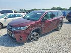 2018 Toyota Highlander Limited Platinum Burgundy vin: 5TDDZRFH8JS499752